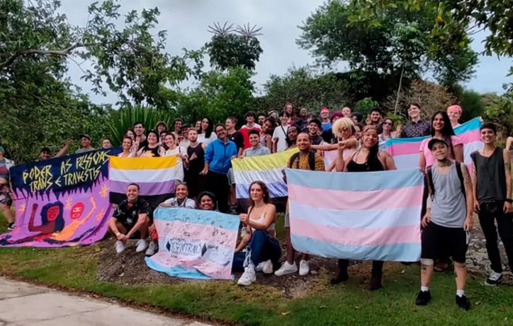Marcha Trans florianópolis parada LGTBI+