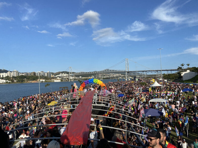 Inscrições para ambulantes da Parada LGBTI+ estão abertas até quarta em Florianópolis
