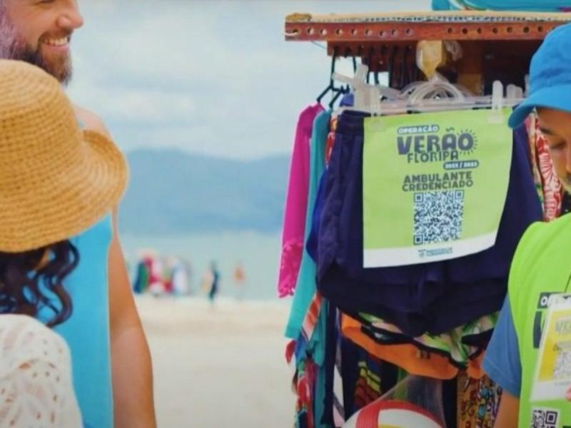 Inscrições abertas para comércio ambulante de verão em Florianópolis