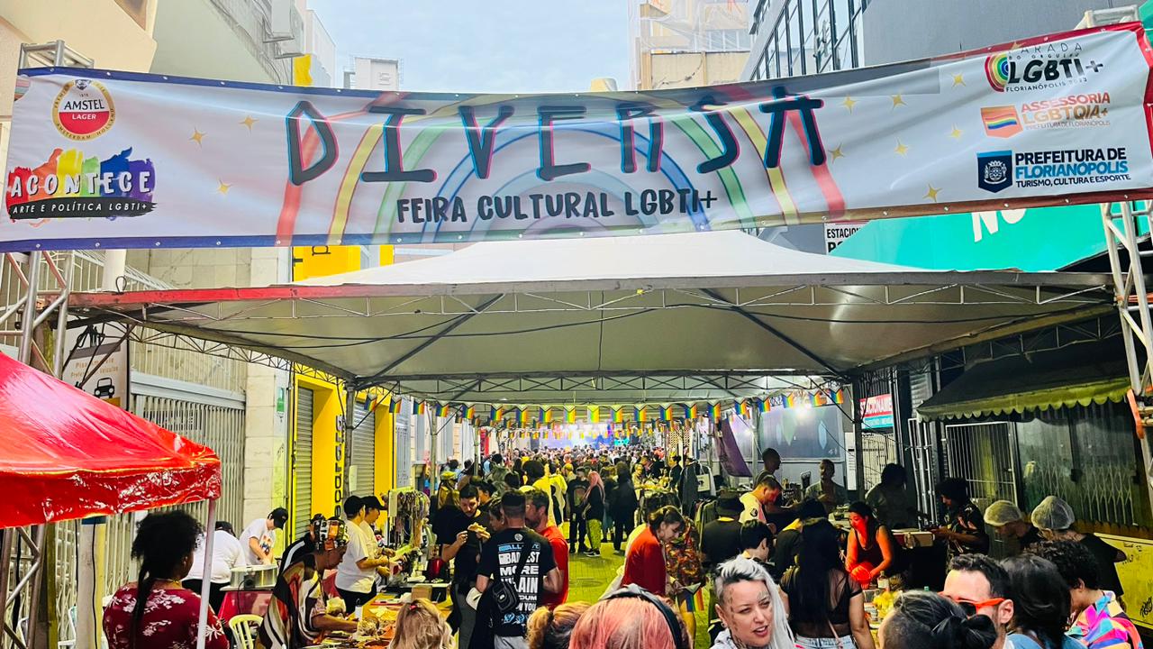 Diversa Feira Cultural movimenta artistas e empreendedores LGBTI+ em Florianópolis