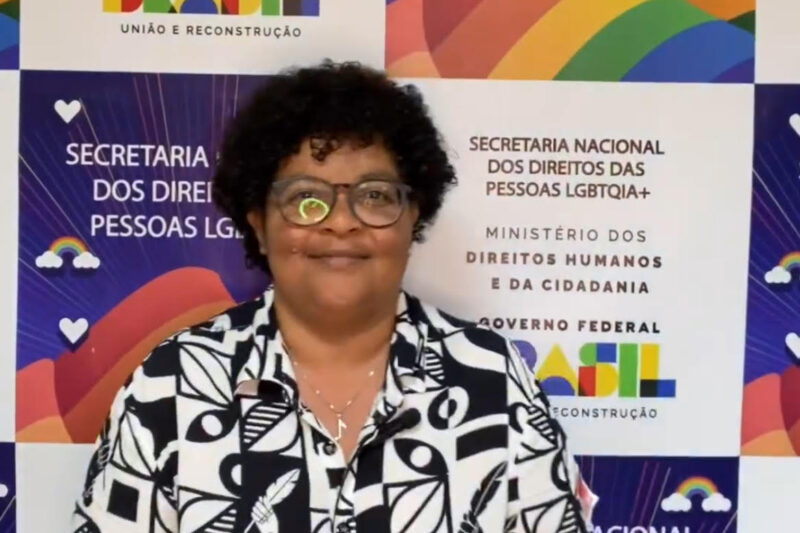 presidenta do Conselho Nacional dos Direitos das Pessoas LGBTQIA+, Janaína Oliveira