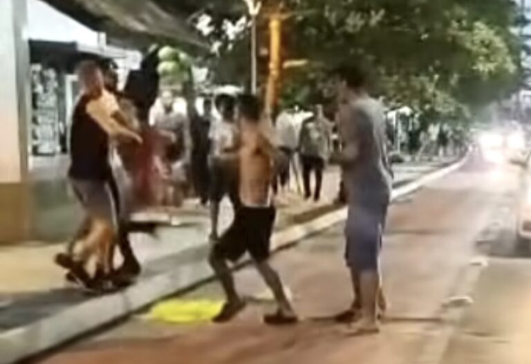 Ato violento contra drag queen aconteceu após a Marcha pela Diversidade, realizada neste domingo (5)