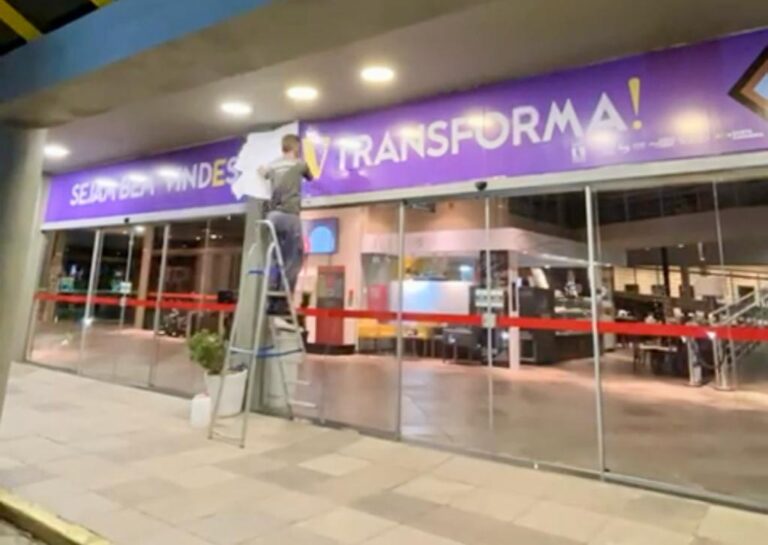 Principal Festival de Cinema LGBT+ de SC acontece no CIC, prédio público administrado pela Fundação Catarinense de Cultura, que exigiu a retirada do material com linguagem neutra