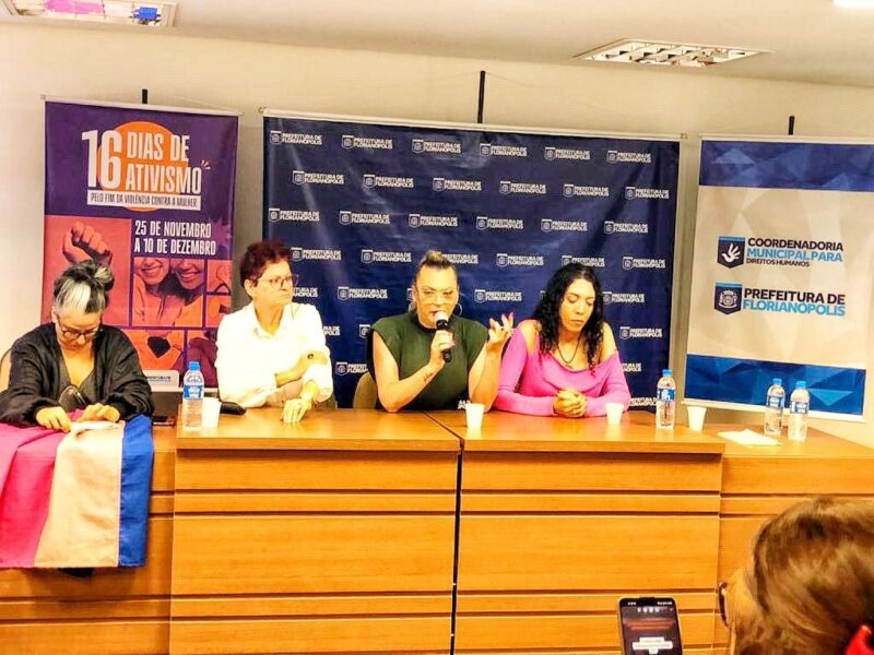 Seminário aborda violência contra mulheres lésbicas, bissexuais e trans em Florianópolis