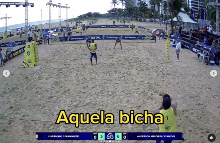 Jogador de vôlei sofre ataques homofóbicos durante partida de vôlei