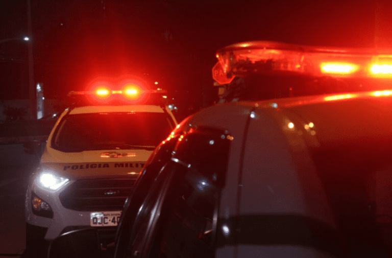 Viaturas da Polícia Militar de Santa Catarina