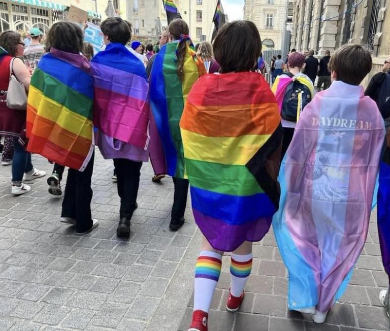 Cada canto do espectro LGBT é representado por uma bandeira diferente - Foto: Divulgação/Instagram/@gilbert_baker_foundation