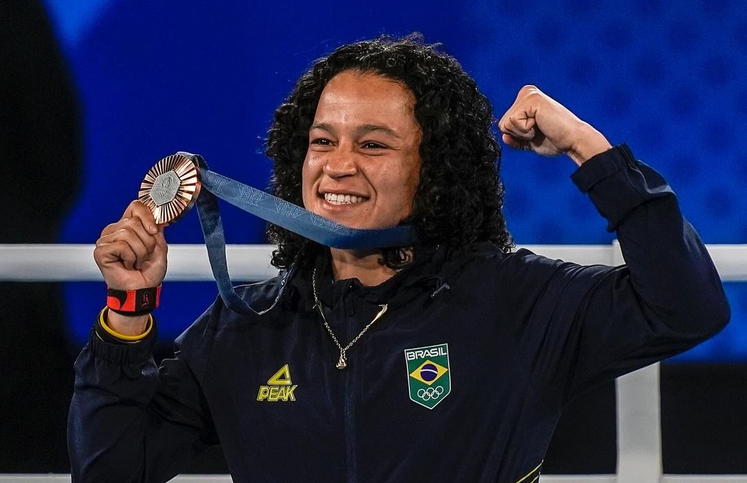 Beatriz Ferreira foi medalhista de bronze no boxe feminino - Foto: Instagram/Reprodução/Floripa.LGBT