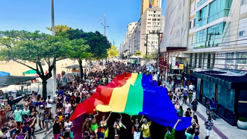 Até a sua 9ª edição a Parada LGBT de Balneário Camboriú acontecia na Avenida Atlântica