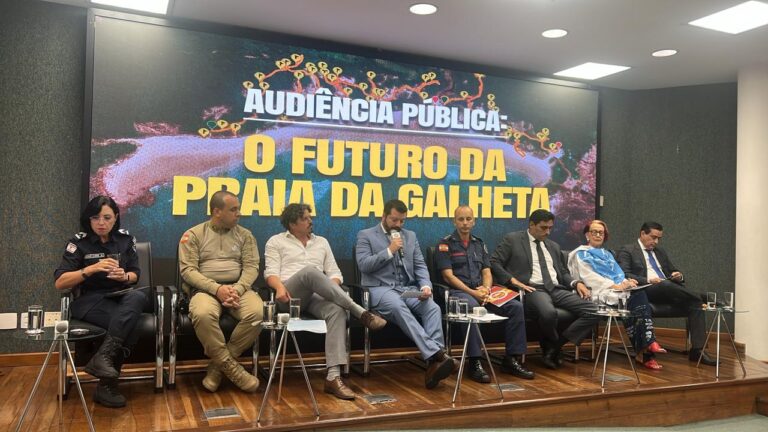 AO VIVO: Assista à audiência pública sobre a Praia da Galheta desta quinta-feira (20)