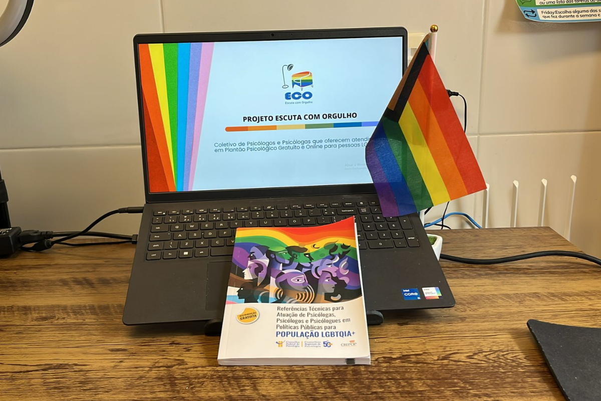Coletivo Projeto Escuta com Orgulho (ECO) oferece atendimento psicológico LGBT+ online; veja como funciona