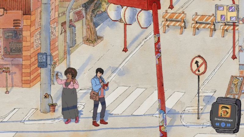 The Last of Us e mais: veja 4 jogos com personagens LGBT+ e diversidade Um Domingo à Tarde traz o romance entre Lucas e Leo em artes que beiram a aquarela – Foto: Steam/Divulgação/Floripa.LGBT