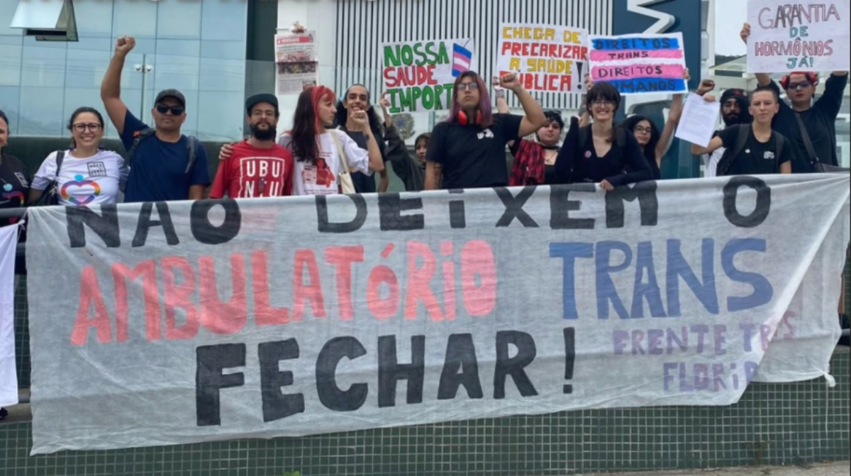 Frente Trans Floripa organiza a 2ª manifestação contra resolução do CFM