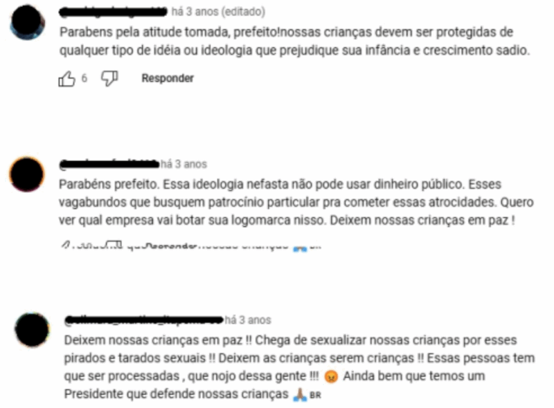 Justiça obriga Prefeitura de Itajaí a pagar R$ 100 mil por censura a projeto LGBT+ Vídeo comunicando sobre a suspensão do evento mostra reação do público – Foto: TJ-SC/Divulgação/Floripa.LGBT