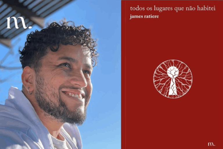 James Ratiere traz aos seus livros muito sobre suas vivências como pessoa LGBT+ - Foto: Minimalismos/Divulgação/Floripa.LGBT