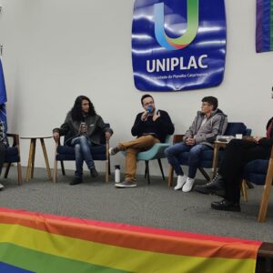Lages se prepara para fundar Coletiva LGBTI+ e em 2024 realizou uma Roda de Conversa com estudantes LGBTI+, realizada no II Encontro do Orgulho LGBTI – Foto: Jaime Farias Dresch / Divulgação / Floripa.LGBT