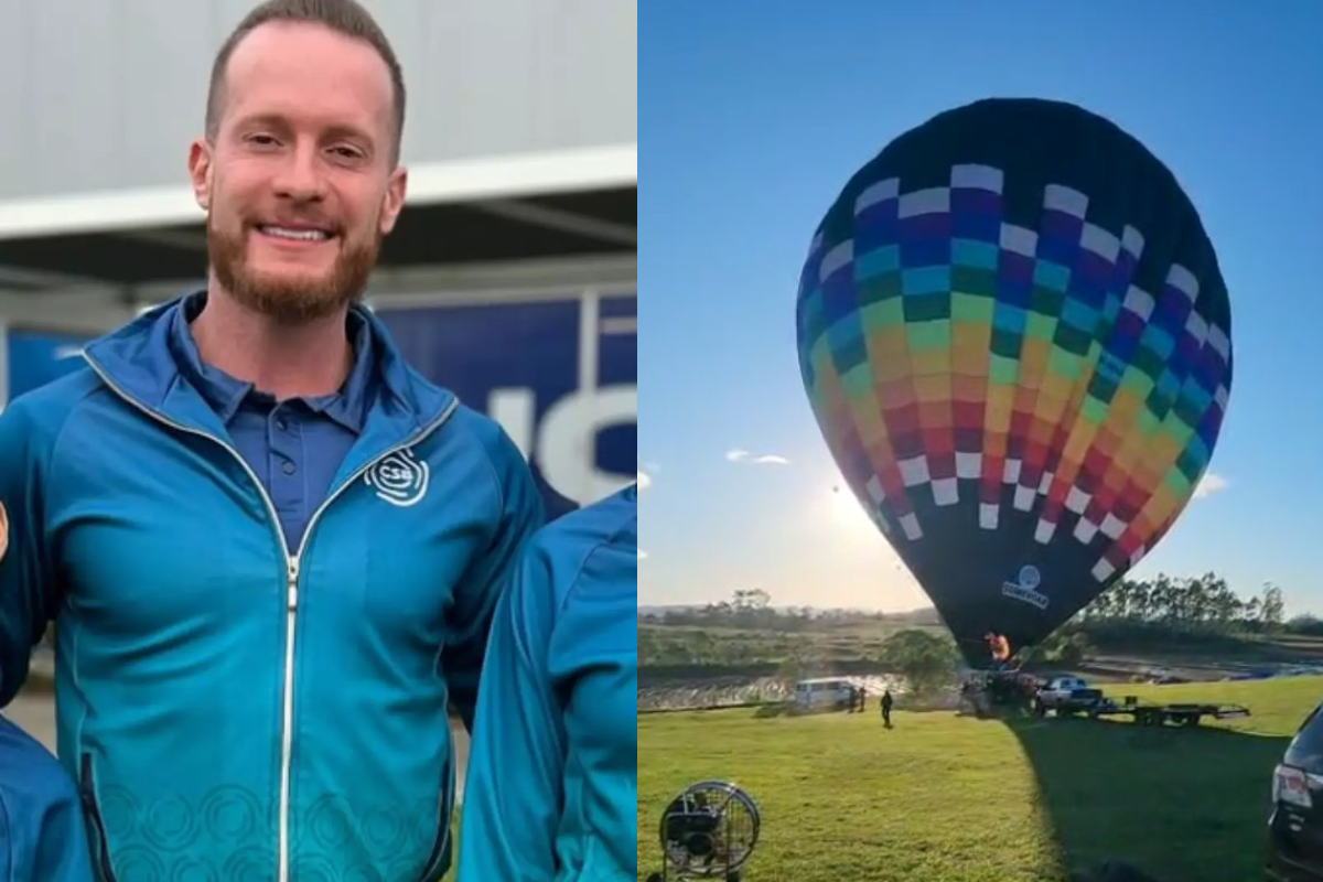 Além do técnico Leandro Luzzi, outras 8 pessoas morreram em acidente de balão neste último sábado - Foto: Divulgação/FLoripa.LGBT