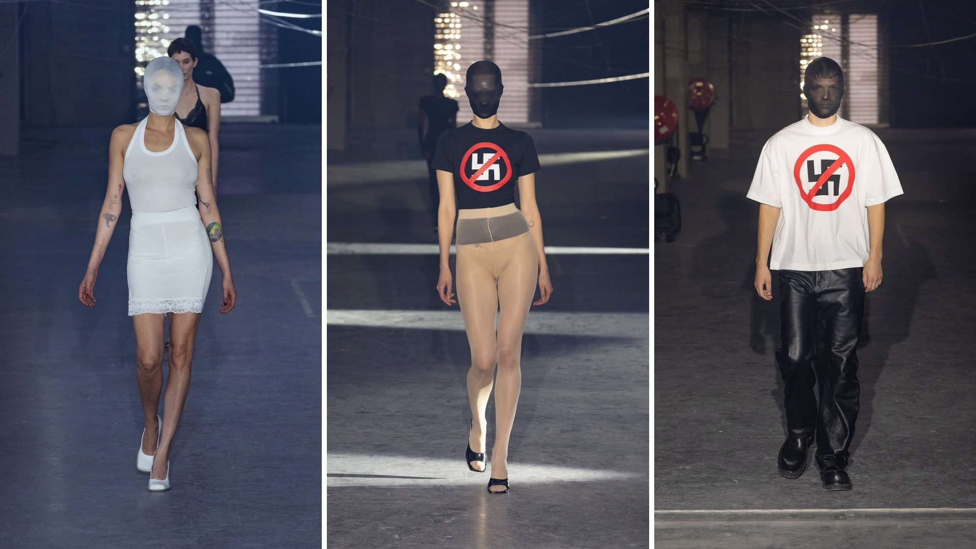 Camiseta da Vetements leva mensagem clara às passarelas de Paris um basta ao nazismo