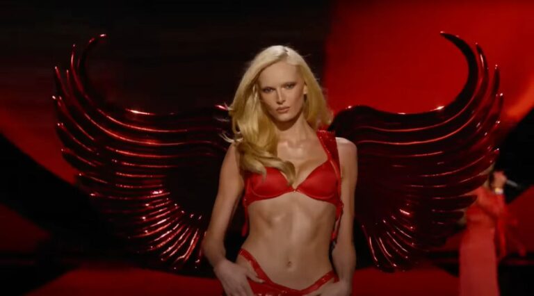 A escalação de apenas uma modelo trans, a divina Alex Consani, chamou atenção no desfile da Victoria's Secret