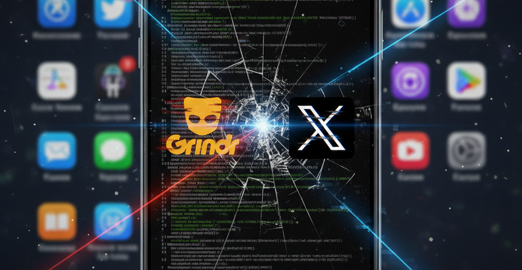 Falha na Cloudflare afeta o Grindr e o X em novo apagão global da internet
